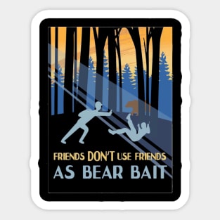 Bear Bait Sticker